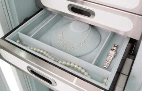 custom built jewelry drawer inserts