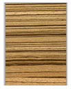 material swatch of zebrawood hardwood